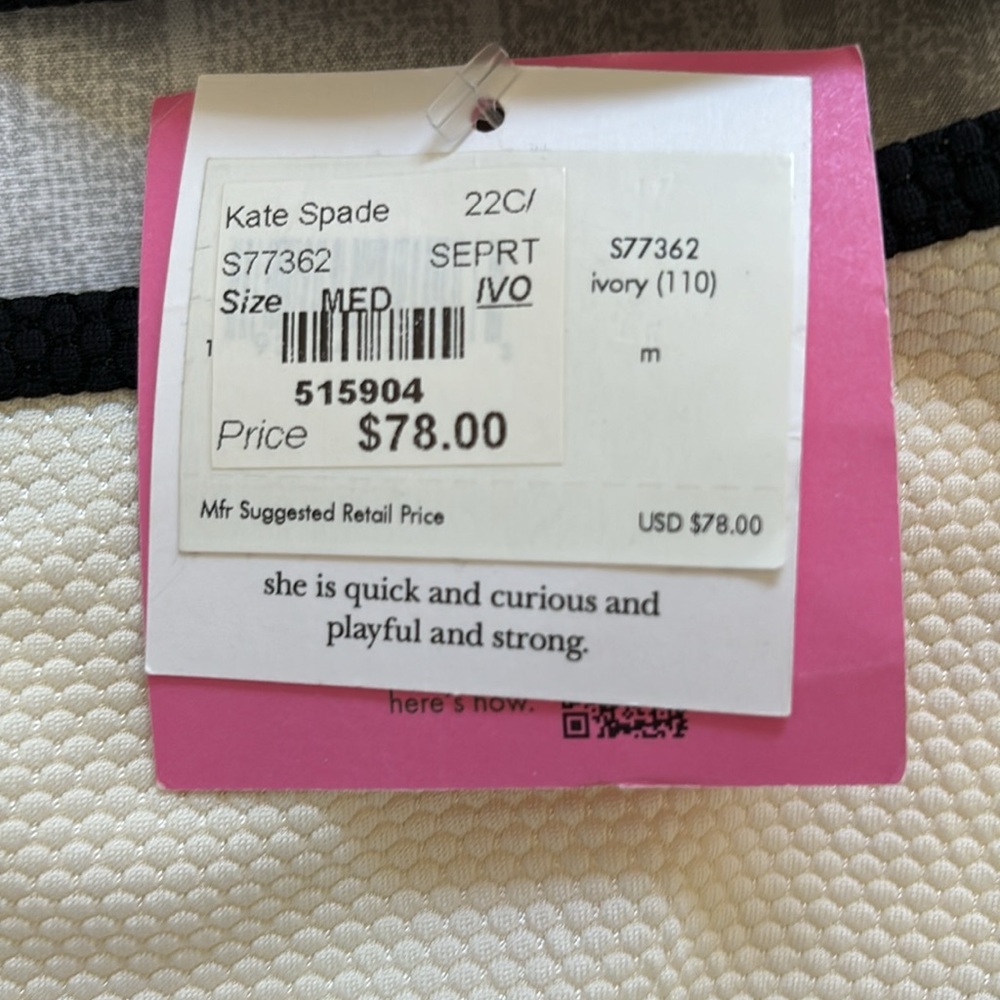 Brand new! 2pc Kate Spade Swim Suit - Picture 2 of 4